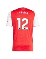 Arsenal Jurrien Timber #12 Hjemmedrakt 2025-26 Korte ermer